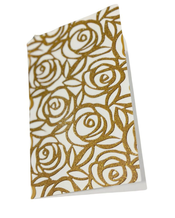 Greeting card "Golden"