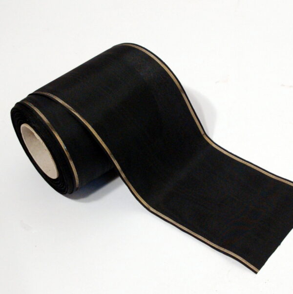 Ribbon black (with text)