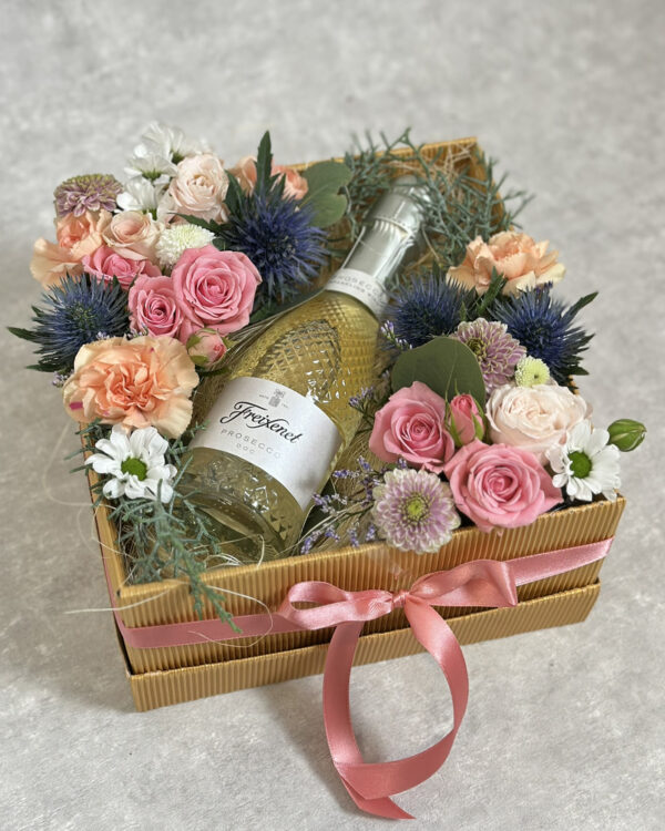 Giftbox "Bubbles and Flowers"