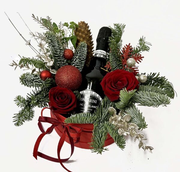 GIftbox: Roses and Sparkling Wine
