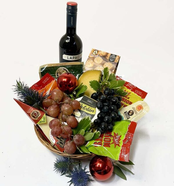 Wine and Snack Basket